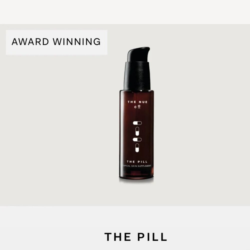 NIB The Nue Co The Pill VIT C + AHA + HA moisturizer only non toxic ingredients
